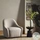 Levi Knoll Sand Performance Fabric Swivel Chair