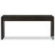 Henry Charcoal Oak Thick Veneer 70" Drawer Desk