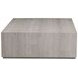 Cassio Creamy White Square Travertine Top Occassional Table Set