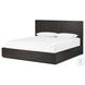 Leo Smoked Black King Panel Bed