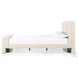 Mitchell Thames Cream Performance Fabric Queen Upholstered Bed