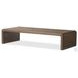 Leo Rustic Grey Rectangular Coffee Table
