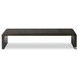 Leo Smoked Black Rectangular Coffee Table