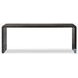Leo Smoked Black 80" Console Table