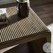 Leo Rustic Grey Rectangular End Table