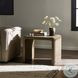 Leo Rustic Grey Rectangular End Table