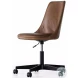 Lyka Sonoma Chestnut Leather Desk Chair