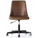 Lyka Sonoma Chestnut Leather Desk Chair