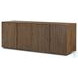 Leo Rustic Grey 4 Door Sideboard