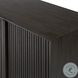 Leo Smoked Black 4 Door Sideboard
