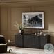 Leo Smoked Black 4 Door Sideboard