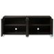 Leo Smoked Black 4 Door Sideboard
