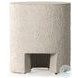 Kember Matte Stone Outdoor Round End Table