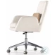 Leda Omari Natural Performance Fabric Desk Chair