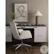 Leda Omari Natural Performance Fabric Desk Chair