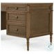Toulouse Toasted Oak Veneer 7 Drawer Executive Desk