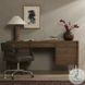 Toulouse Toasted Oak Veneer 7 Drawer Executive Desk