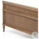 Toulouse Toasted Oak Veneer Queen Upholstered Bed