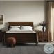 Toulouse Toasted Oak Veneer Upholstered Bedroom Set