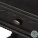 Toulouse Distressed Black Oak 1 Drawer Nightstand