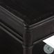 Toulouse Distressed Black Oak 1 Drawer Nightstand