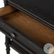 Toulouse Distressed Black Oak 1 Drawer Nightstand