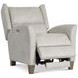 Weller Light Gray Leather Power Recliner