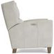 Weller Light Gray Leather Power Recliner