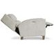 Weller Light Gray Leather Power Recliner