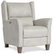 Weller Light Gray Leather Power Recliner