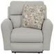 Chappy Linen Lay Flat Reclining Living Room Set