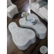 Signature Designs White Grey Pangea Cocktail Table