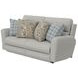 Chappy Linen Lay Flat Reclining Living Room Set