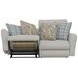 Chappy Linen Lay Flat Reclining Living Room Set