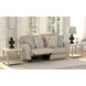 Chappy Linen Lay Flat Reclining Living Room Set