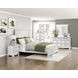 York White Full Panel Bed