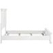 York White Queen Panel Bed