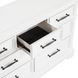 York White 7 Drawer Dresser