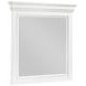 York White Rectangular Dresser Mirror
