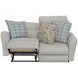 Chappy Linen Lay Flat Reclining Living Room Set