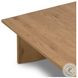 Pickford Dusted Oak Veneer Square Coffee Table