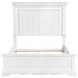 York White Full Panel Bed