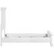 York White Twin Panel Bed