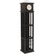 Glory Days Black Lounge Bar Cabinet with Wine Rack and Storage