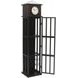 Glory Days Black Lounge Bar Cabinet with Wine Rack and Storage