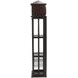 Glory Days Black Lounge Bar Cabinet with Wine Rack and Storage