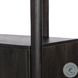 Reza Worn Black Parawood Wide Bookcase