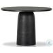 Basil Aged Grey Outdoor Round Dining Room Set