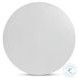 Basil Matte White Cast Aluminum Outdoor 42" Round Dining Table