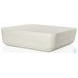 Basil Matte White Cast Aluminum Outdoor Square Coffee Table